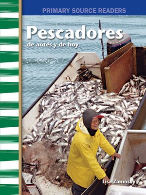 cover image of Pescadores de antes y de hoy Read-Along eBook